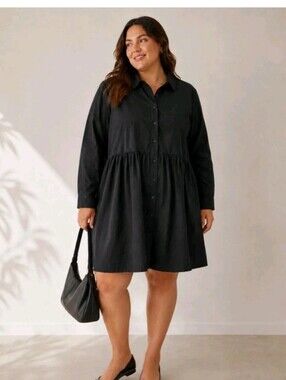 ASOS Button Front Dress